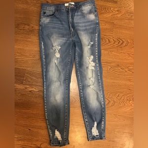 KanCan Jeans Size 9/28 Light Blue Light